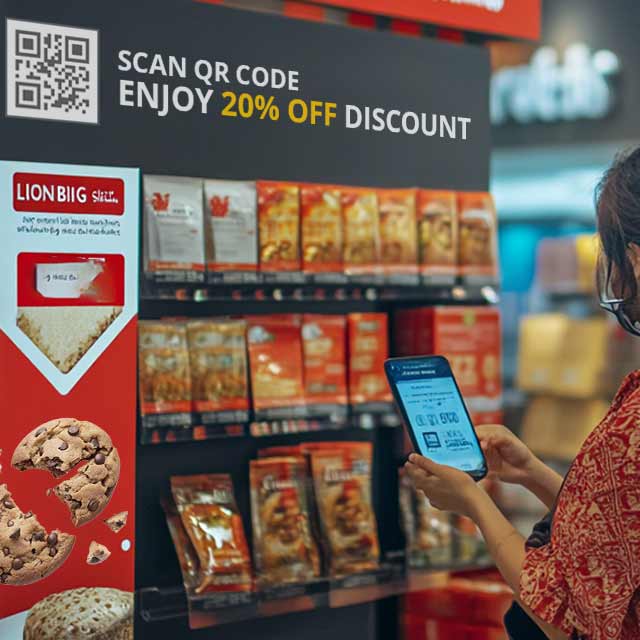 Código QR de cupons