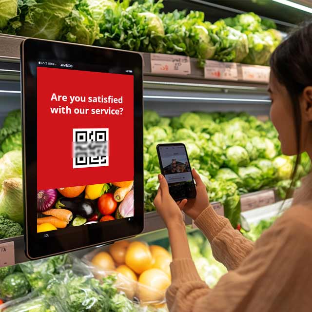 Código QR de feedback