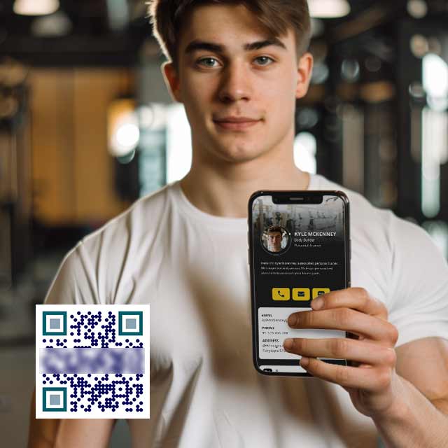 Código QR do V-card