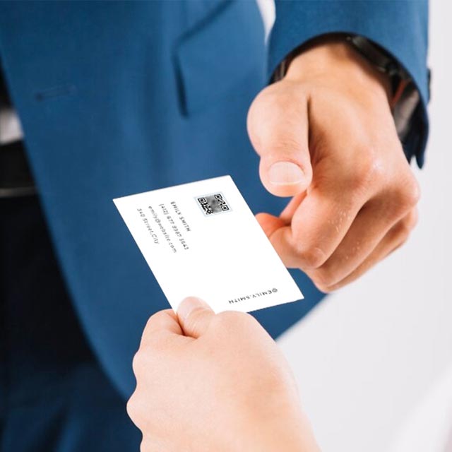 Código QR do V-card