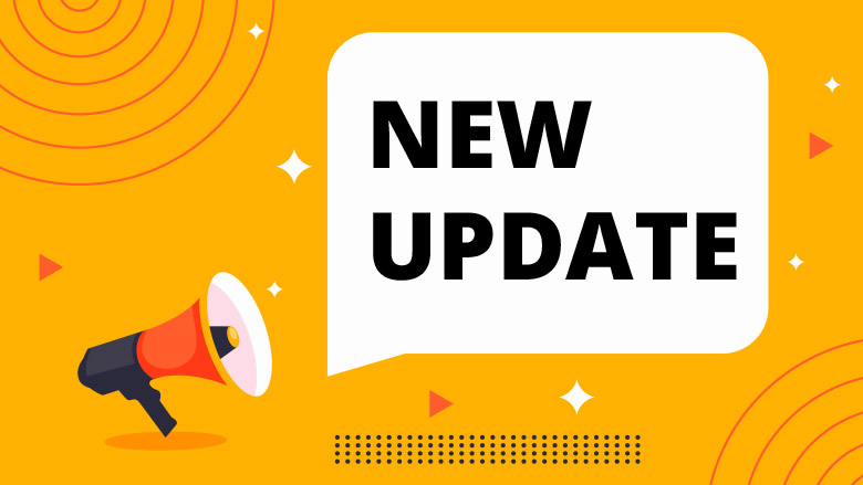 Anúncio de lançamento de novo recurso