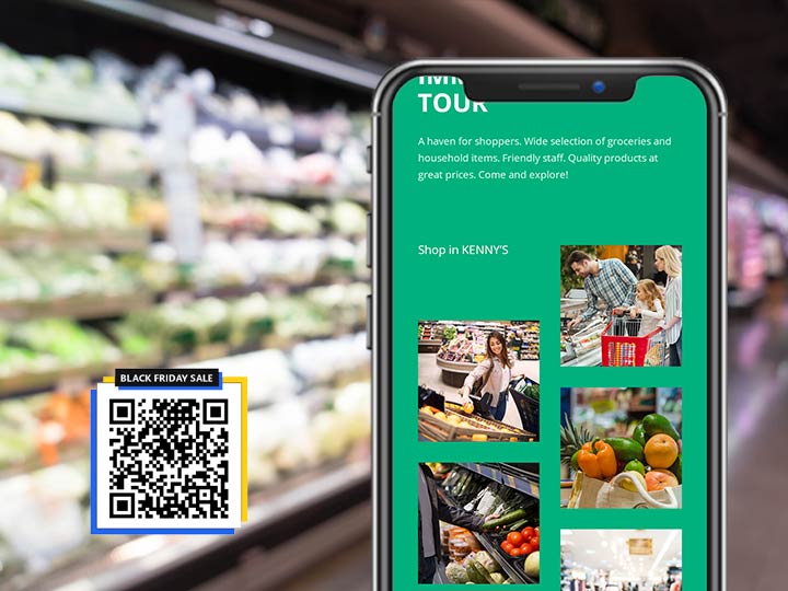 Código QR da galeria
