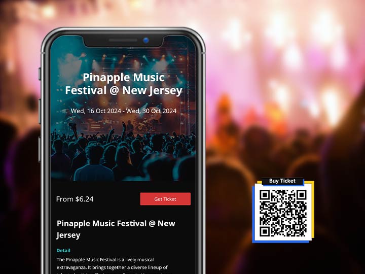  URL / Código QR do evento