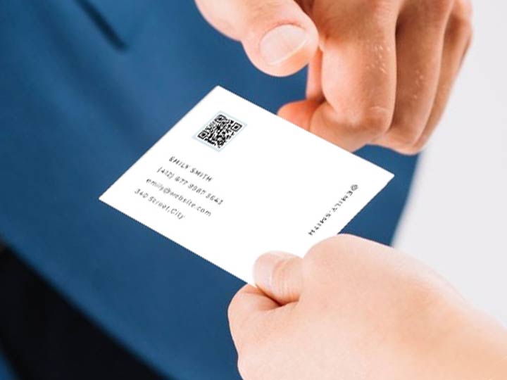 Código QR do V-card