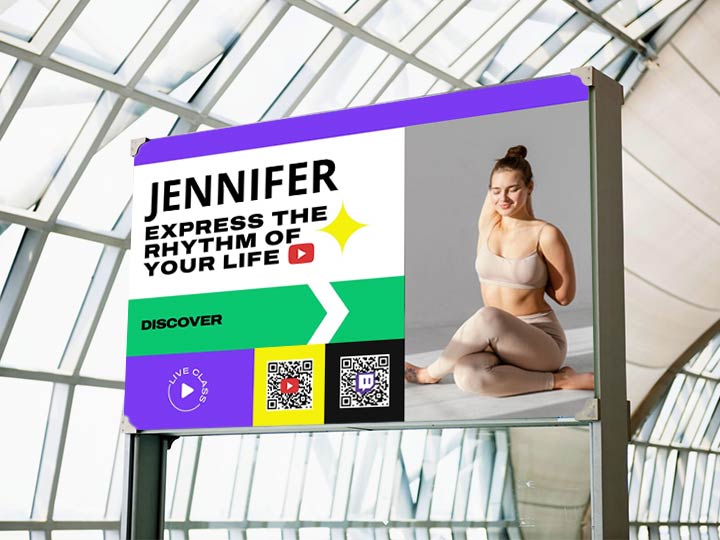 URL / Código QR do YouTube
