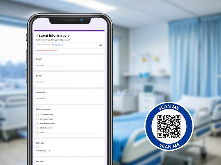  Código QR do Google Forms