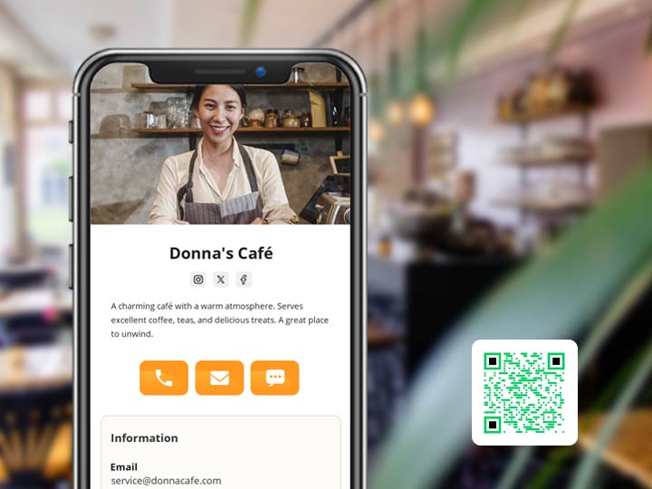  Código QR empresarial
