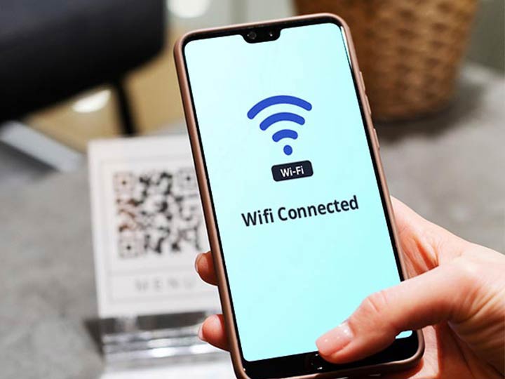  Código QR do Wi-Fi