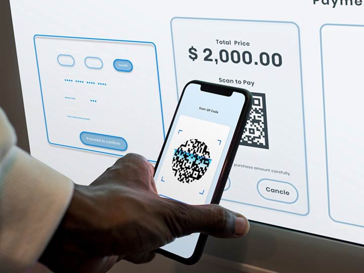  Código QR de pagamento