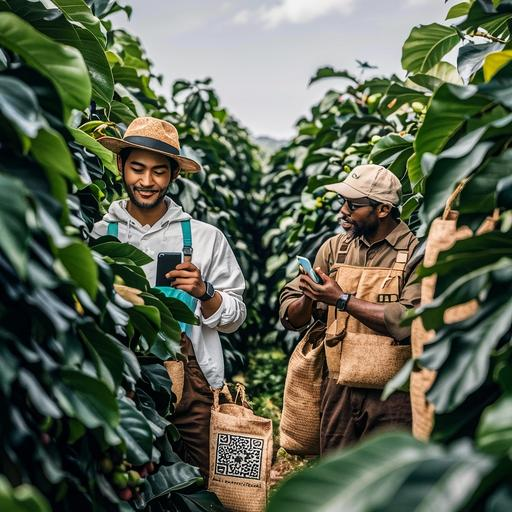 Gerador de código QR revolucionando o cenário de comércio de commodities da Indonésia